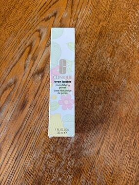Clinique Even Better Pore Defying Primer — Pastel Floral Packaging NWT